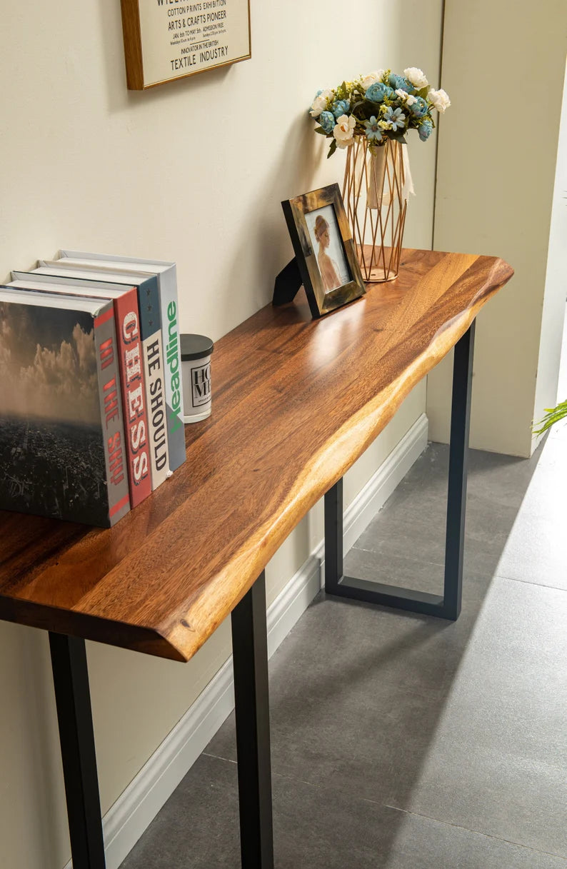 Console Table with U Shaped Legs
