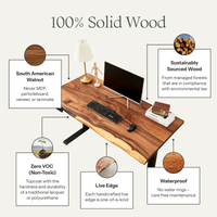 Adjustable Standing Desk - White