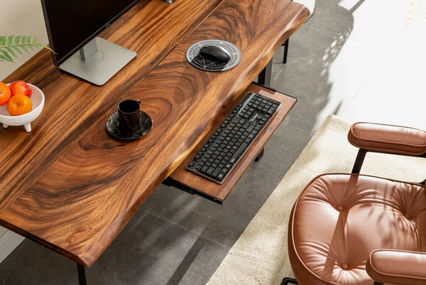 Walnut Keyboard Tray – Add-on