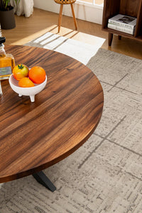 Round Coffee Table with Spider Legs