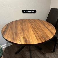 DIY Live Edge Walnut Table Top