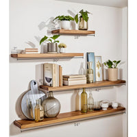 No Measure Floating Shelf - Live Edge Shelf