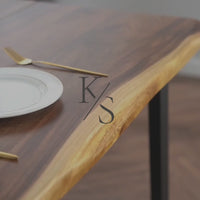 Live Edge Dining Table